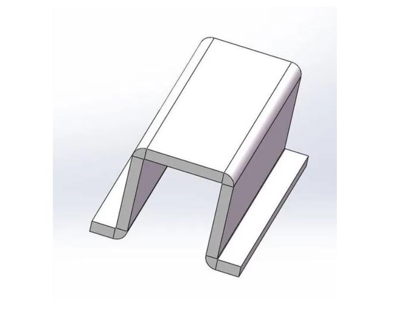 饶河U型槽折弯件